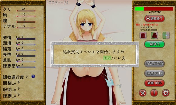 ノーブルスレイブ 〜貴族少女奴隷調教〜