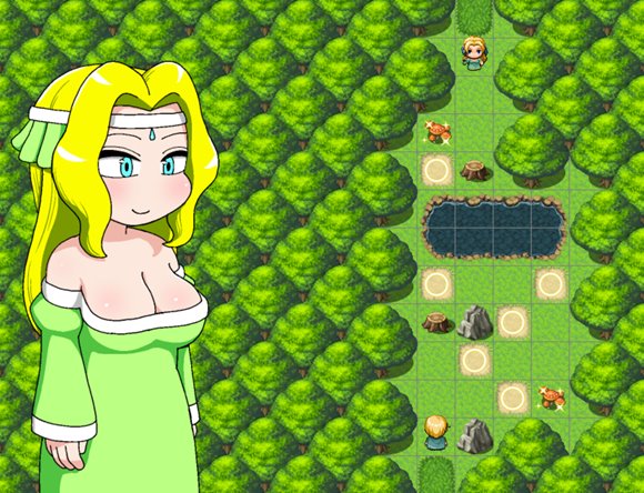 森の女神と花の魔術師