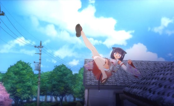 裏庭の土地神様