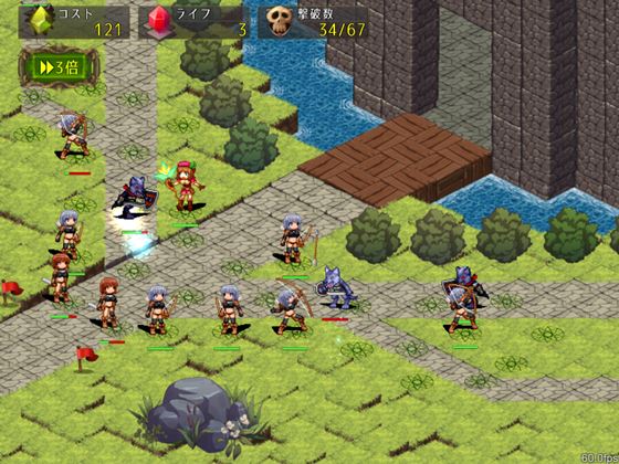 陵辱×タワーディフェンス 種付け中出し雌奴隷化で異世界救済RPG