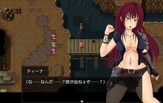 紅獄の剣士ティーナ