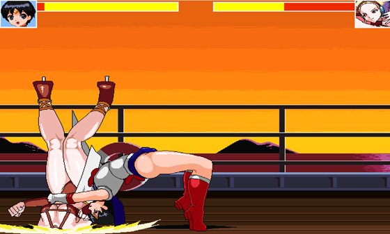 体格差おねショタバトル2 女怪人vs女装戦士君