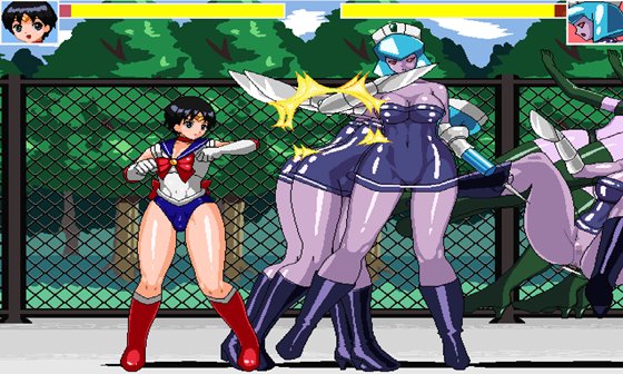 体格差おねショタバトル2 女怪人vs女装戦士君