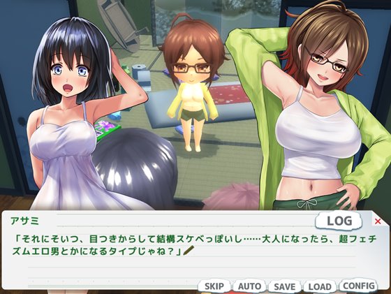 ボクのHな夏の思い出~お姉ちゃん達と過ごした八月~