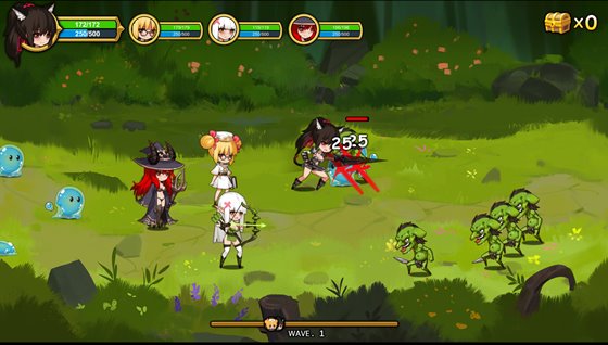 Treasure chest Corps-結界を維持するため、魔物を退治した