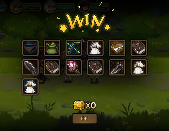 Treasure chest Corps-結界を維持するため、魔物を退治した