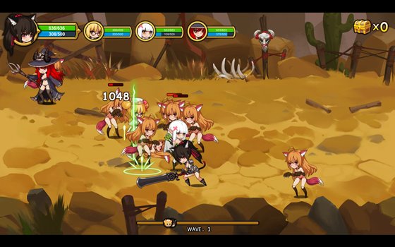 Treasure chest Corps-結界を維持するため、魔物を退治した