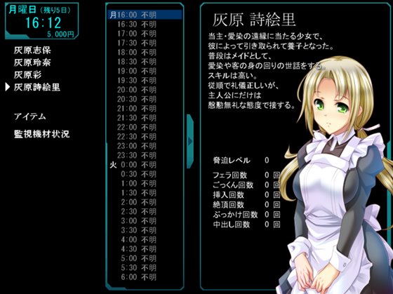 自宅警備員2 - 給女 詩絵里編-