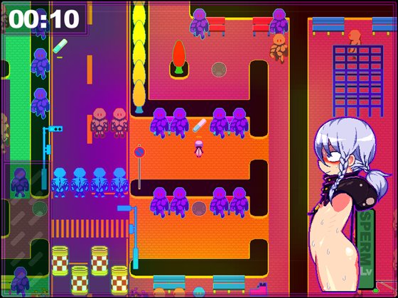 変態黒頭巾 in the Nightpark