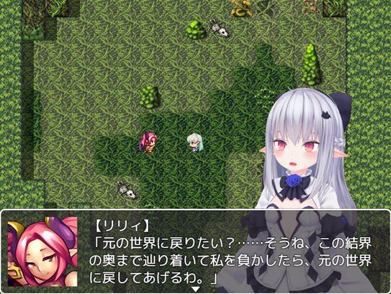 エルフちゃんと淫魔の本