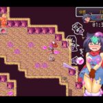 女勇者イルルと淫魔法の森ミニゲーム スライム鬼ごっこ
