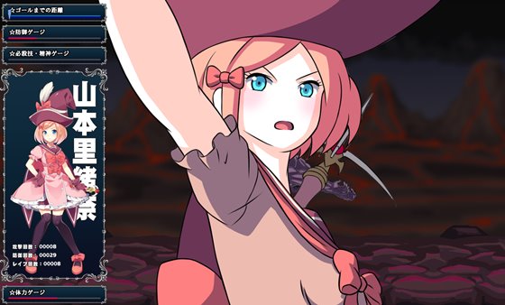 被虐の魔法少女-メイクアップ里緒菜-