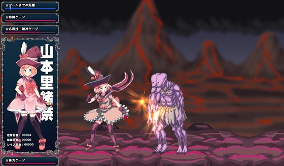 被虐の魔法少女-メイクアップ里緒菜-