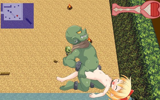 エルフの少女エルミア エッチなダンジョン