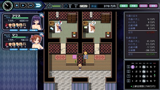 少女組長リリカの娼館経営記