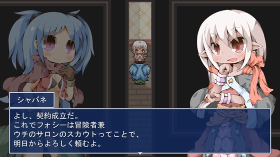 魔物サロンと迷い路の冒険者