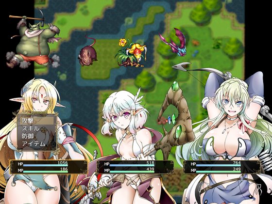 エルフの女戦士たち ~敗北者の悲惨な末路~