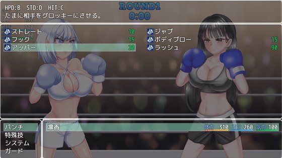 JKボクサー凛香と復讐の地下リング