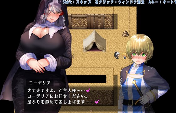 【体格差おねショタRPG】聖騎士様とサキュバス従者【逆レイプBF】