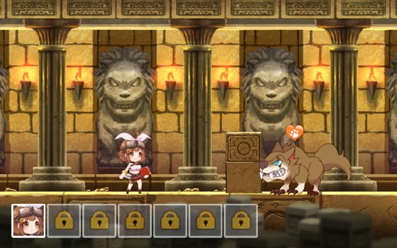 女冒険者ミスミンと秘宝島