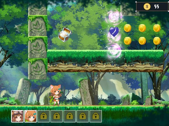 女冒険者ミスミンと秘宝島