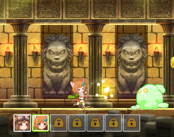 女冒険者ミスミンと秘宝島