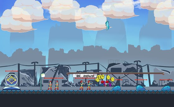 えびげん、ターニャのラインディフェンス