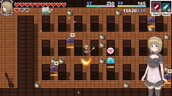 ふたなりメイドちゃんとふたつの呪い