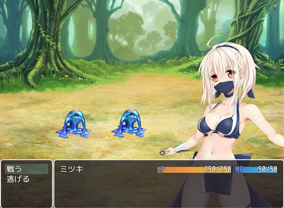 ドジっ娘忍者ミツキのHな忍法大活劇