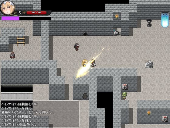 セックスしないと攻略できないダンジョン!?淫乱呪縛女騎士ヘレナ