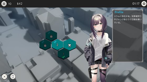 Dead-End City: 退廃の街の少女