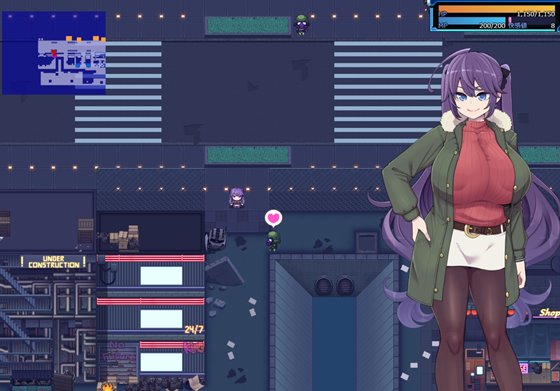 星月明日奈と淫欲の地下街