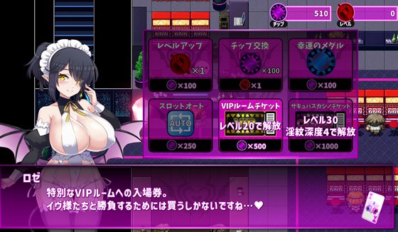 サキュバスカジノ ~淫魔城サキュバス~