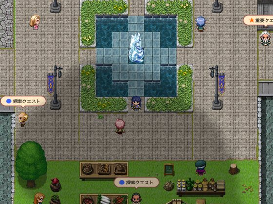 レディ騎士クエスト スケベな民衆と生真面目な女騎士(恋人あり・処女