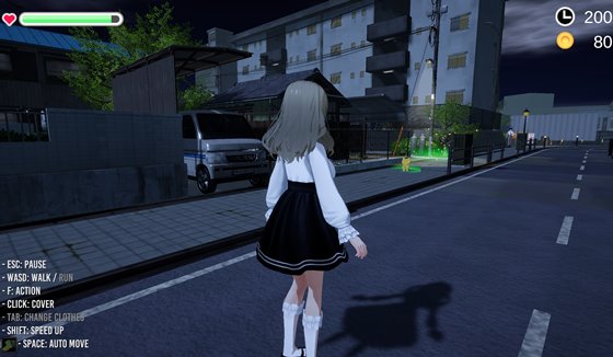 全裸帰宅~草薙なぎさは帰りたい~