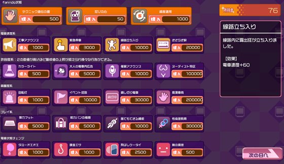 電車改変おさわり痴漢~お手がる痴漢空間クリエイト~