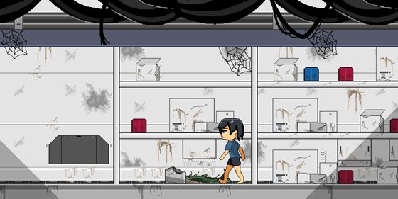 廃コロニーからの脱出