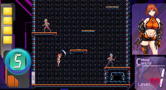 電脳追撃者 ミサト　ゲームプレイ画像2