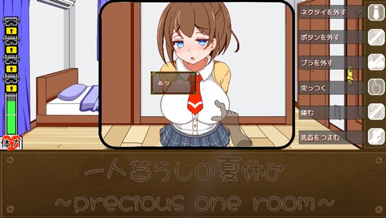 『一人暮らしの夏休み』エッチシーンサンプル画像