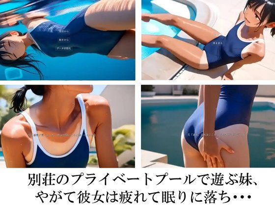 日焼けした妹ヒロインの立ち絵またはイベントCG