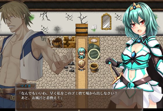 屈辱格闘令嬢マイカのあらすじ紹介画面