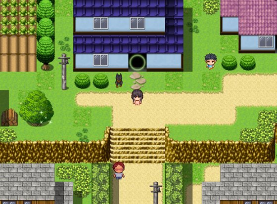 『淫習村のゆいちゃんはもう大人!』のゲームプレイ画面サンプル