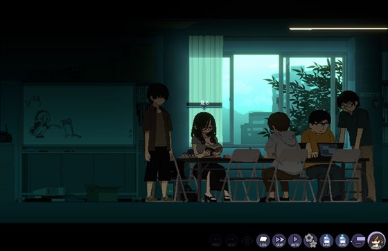CIRCLEMATE サークルメイトのゲームプレイ画面