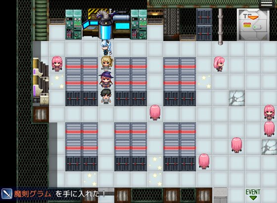 サキュバスオーダー ~敵にも味方にも精液搾られまくる冒険者~のゲームプレイ画面