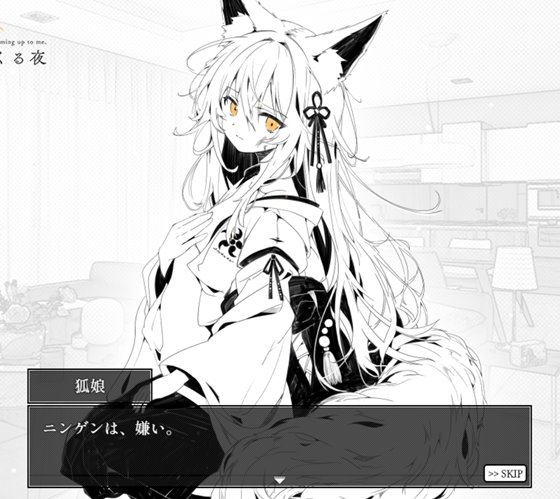 拾った狐娘が少しずつ懐いてくる夜のあらすじ画像