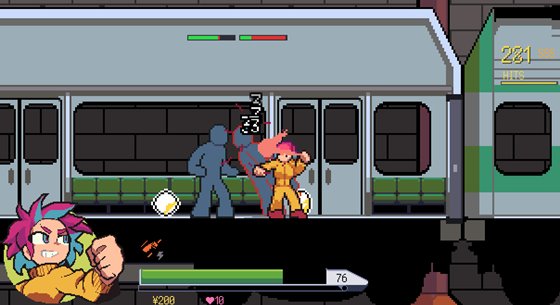 山野リョウと痴漢列車のゲームシステム画像2